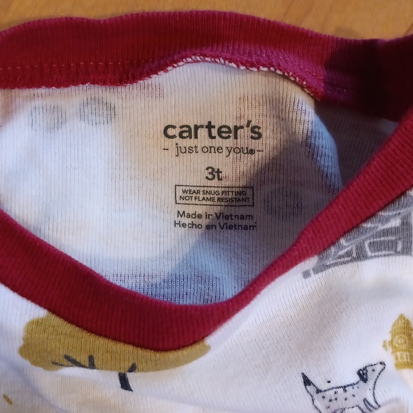 Carter's 3t Pajama Set- Trucks - Picture 4 of 7